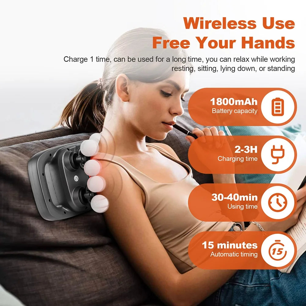 AuraRest 16-Head Deep Fascia Massager