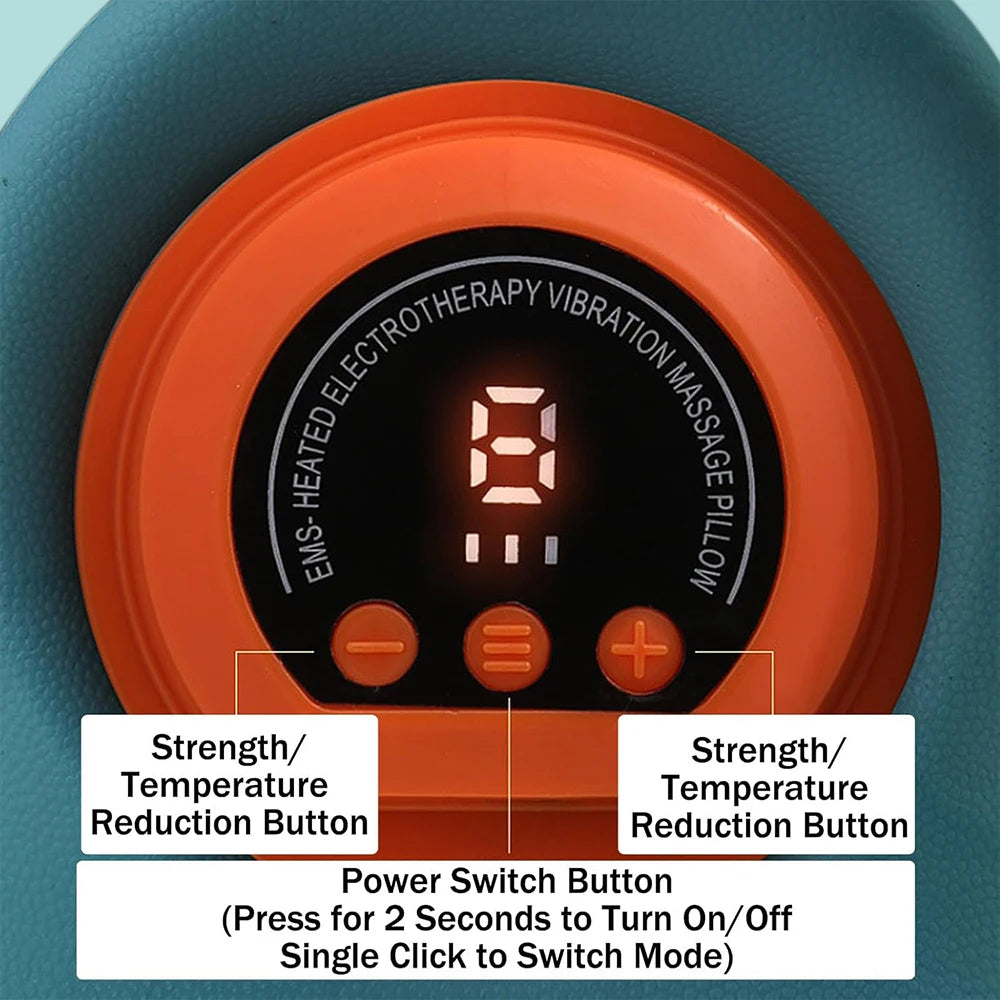 AuraRest EMS Neck Traction Pillow