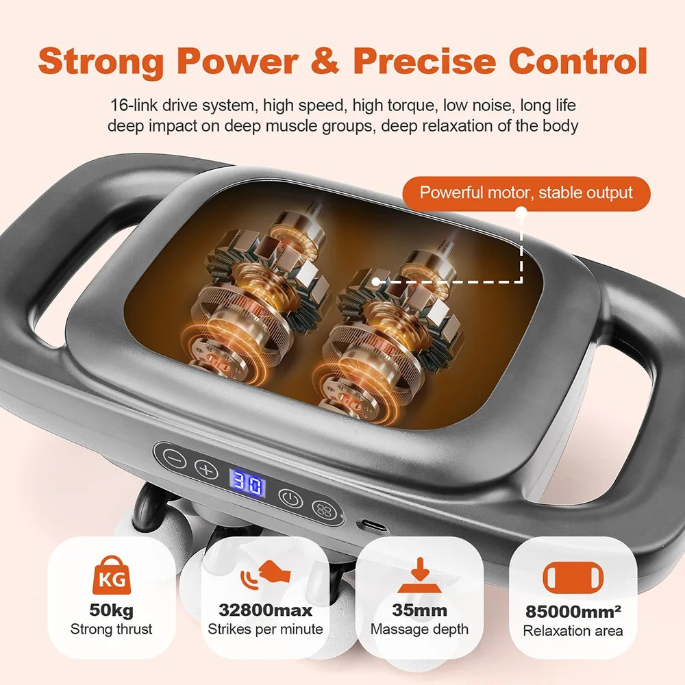 AuraRest 16-Head Deep Fascia Massager