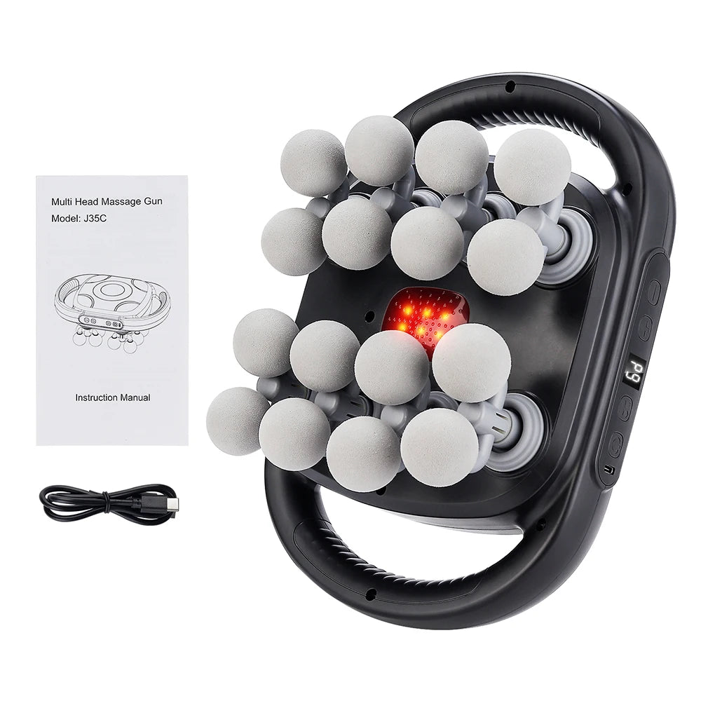 AuraRest 16-Head Deep Fascia Massager