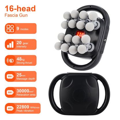AuraRest 16-Head Deep Fascia Massager